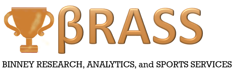 Logo for Binney Research, Analytics, and Sports Services, LLC.